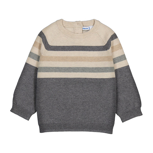 Colorblock Sweater - Graphite