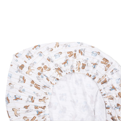 Cowboy Nursery Crib Sheet