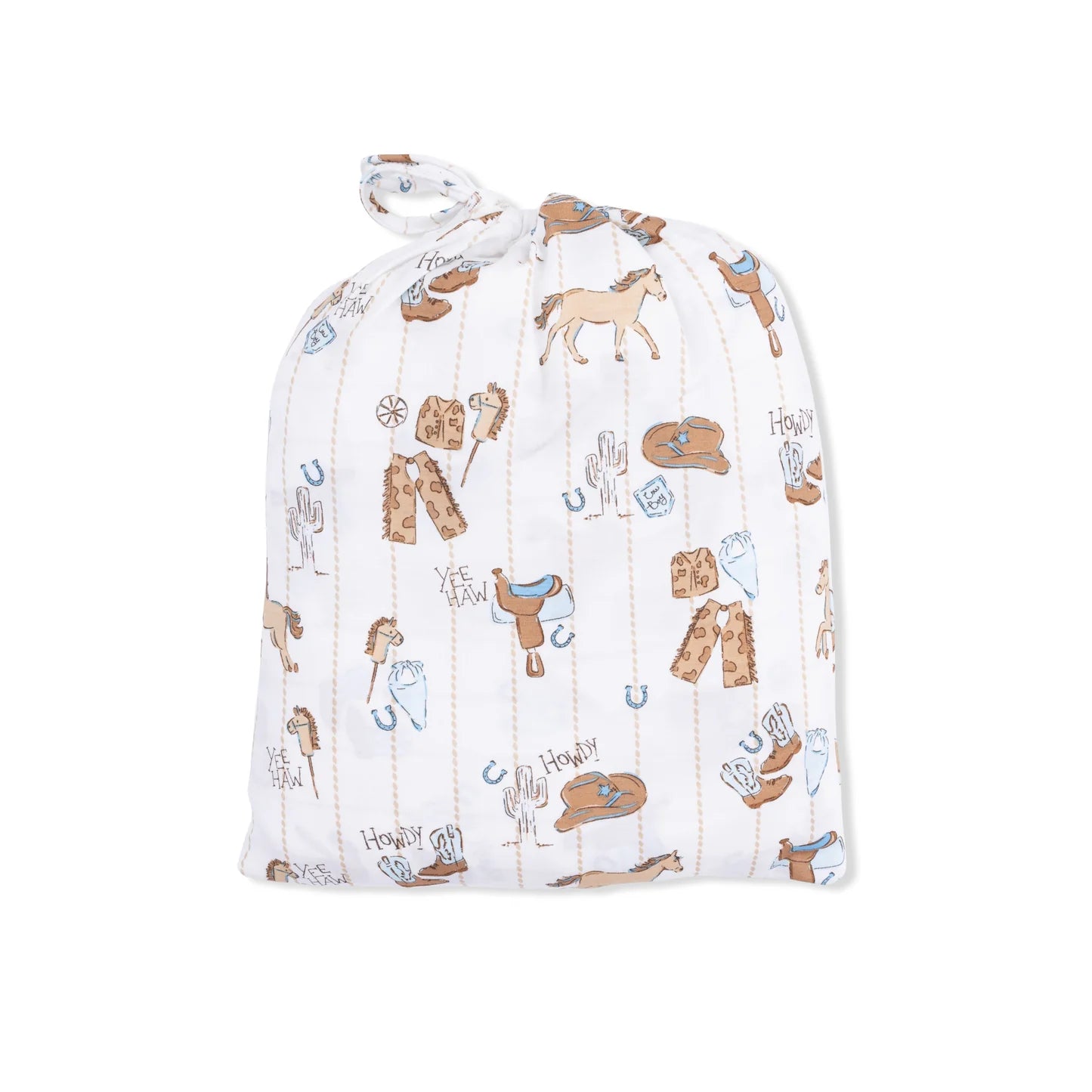 Cowboy Nursery Crib Sheet