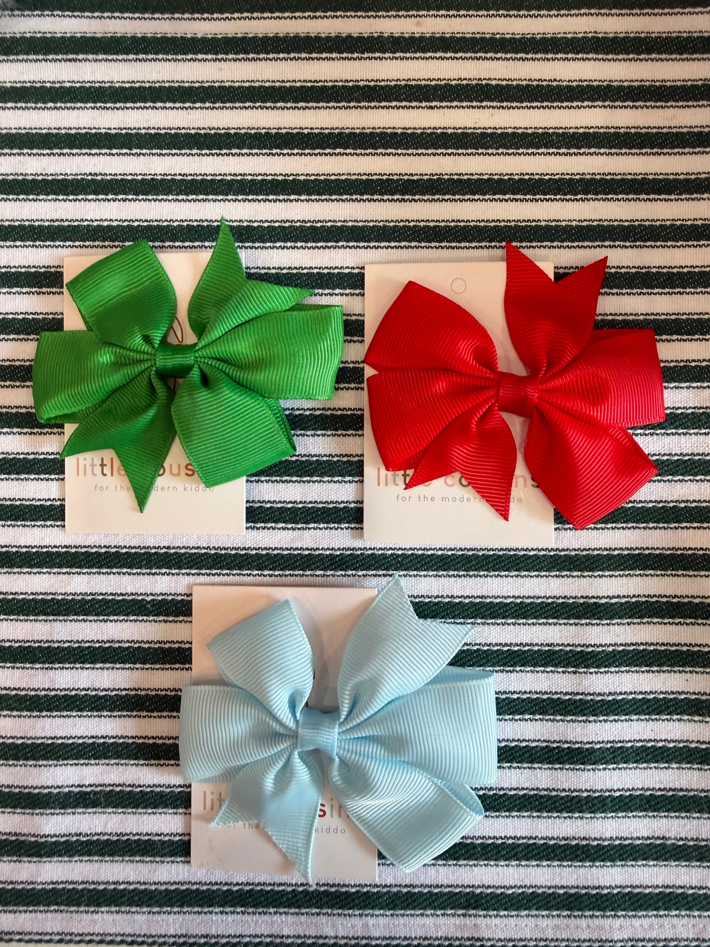 Single 3" Pinwheel Bows