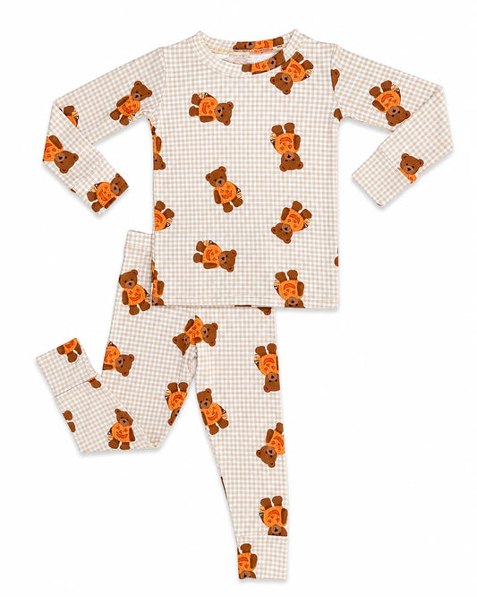 Gingham Little Boo Bear Two Piece Set - view 2