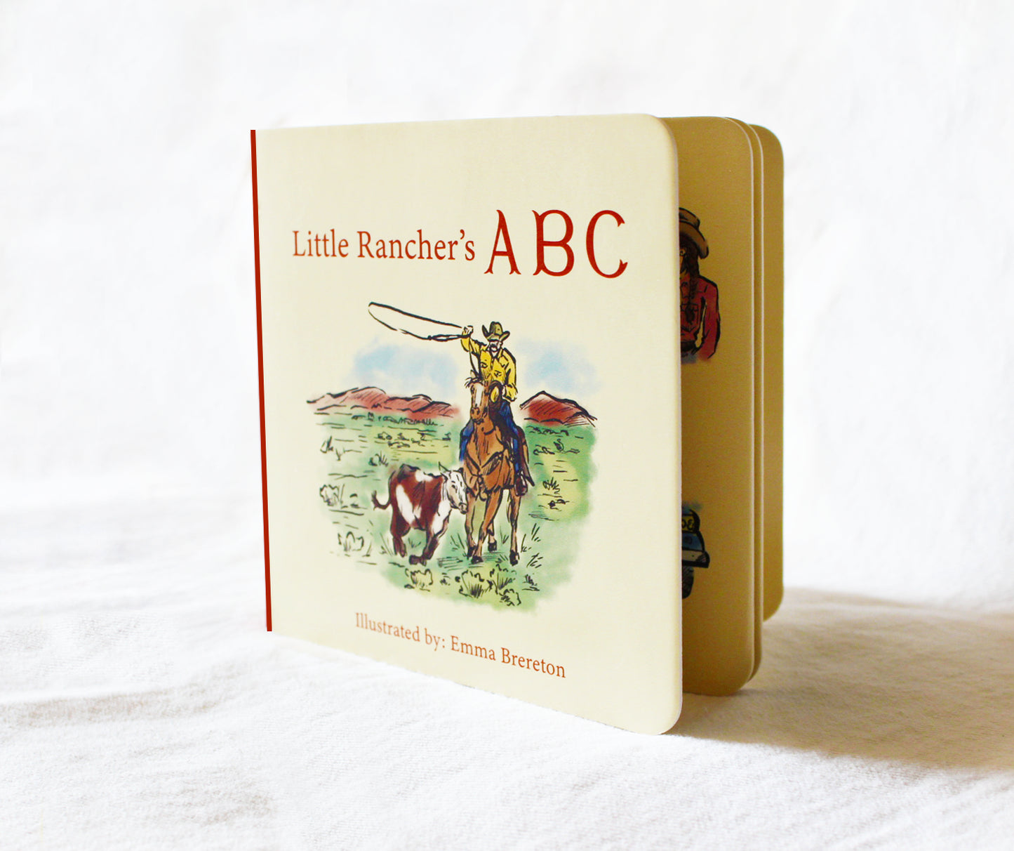 Little Rancher's ABC Board Book