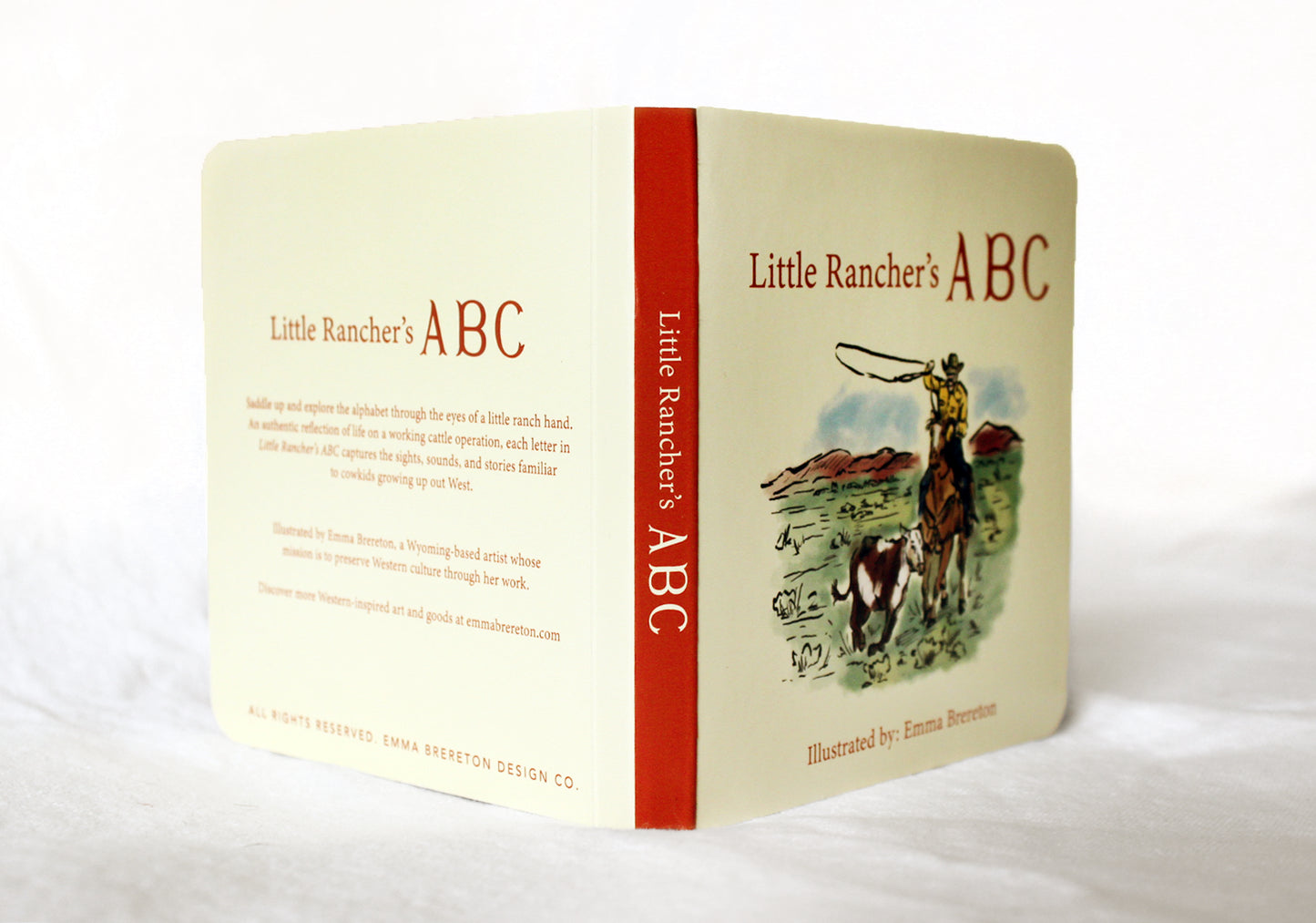 Little Rancher's ABC Board Book