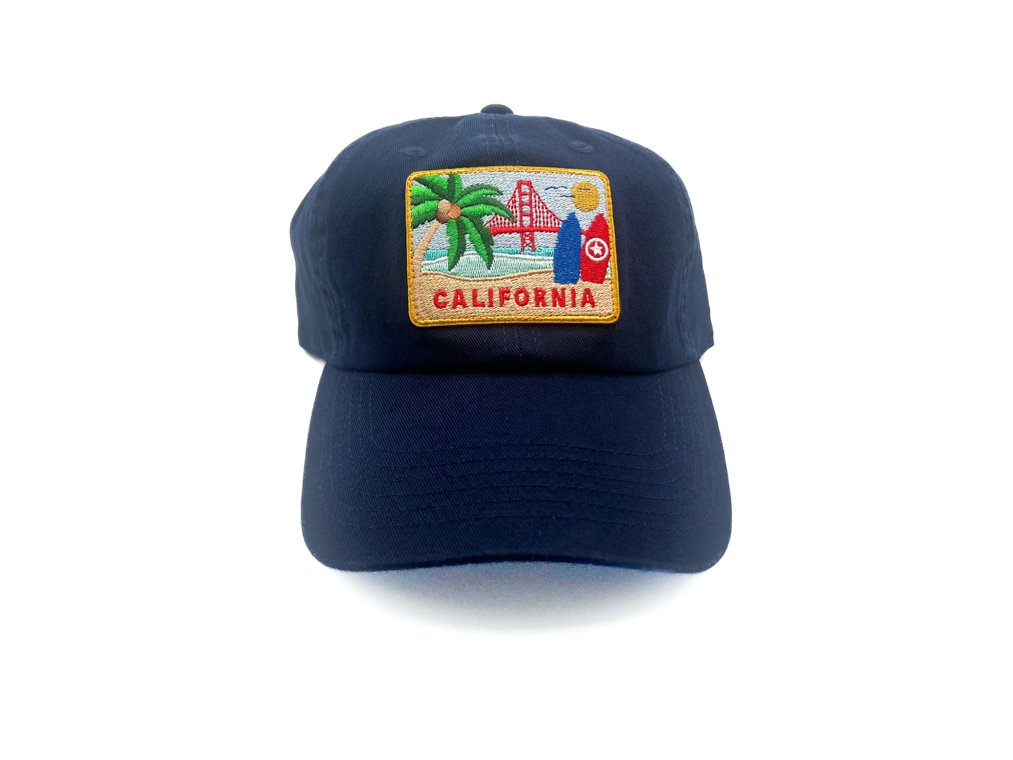 California Postcard Adult Baseball Hat