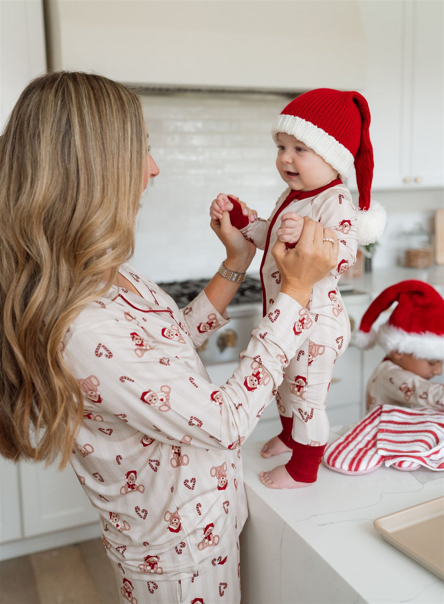 Bear-y Merry Zipper Romper
