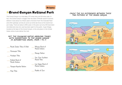 Fun with National Parks A Big Activity Book for Kids about America's Natural Wonders