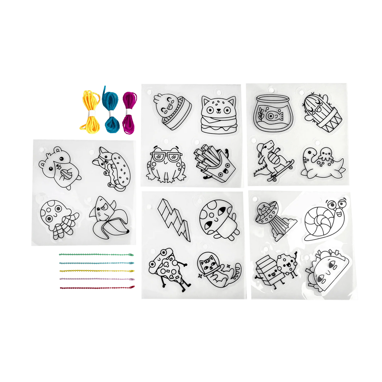 Shrink-its! DIY Shrink Art Kit - Fun Friends - 20 Charms - view 3