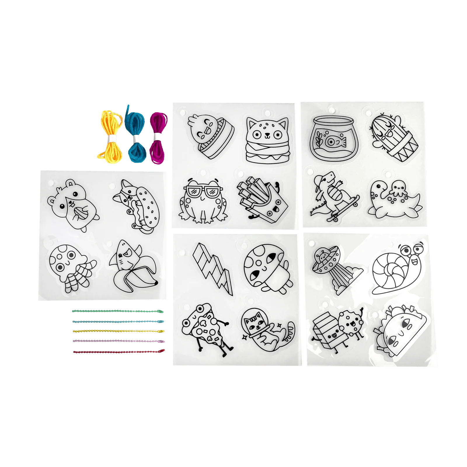Shrink-its! DIY Shrink Art Kit - Fun Friends - 20 Charms - view 3