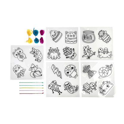 Shrink-its! DIY Shrink Art Kit - Fun Friends - 20 Charms - view 3