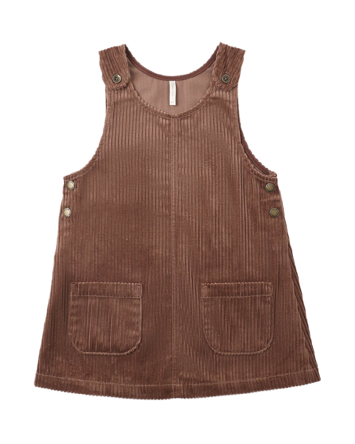 Odette Overall Dress Mulberry - view 2