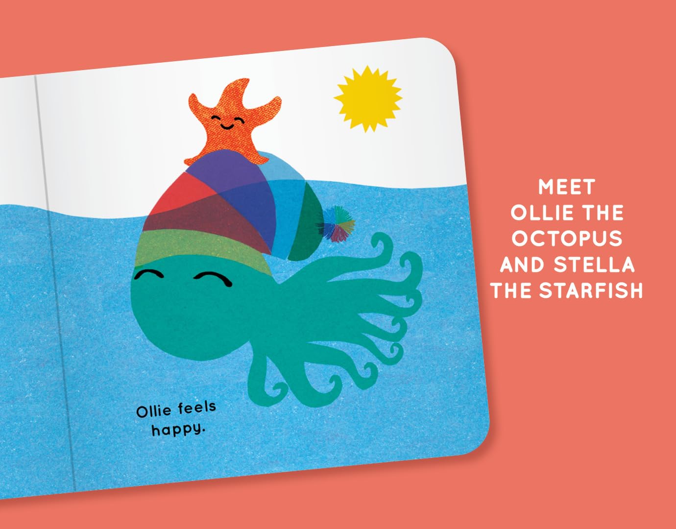 Ollie Feels Fine: Emotions Board Book for Toddlers 1-3