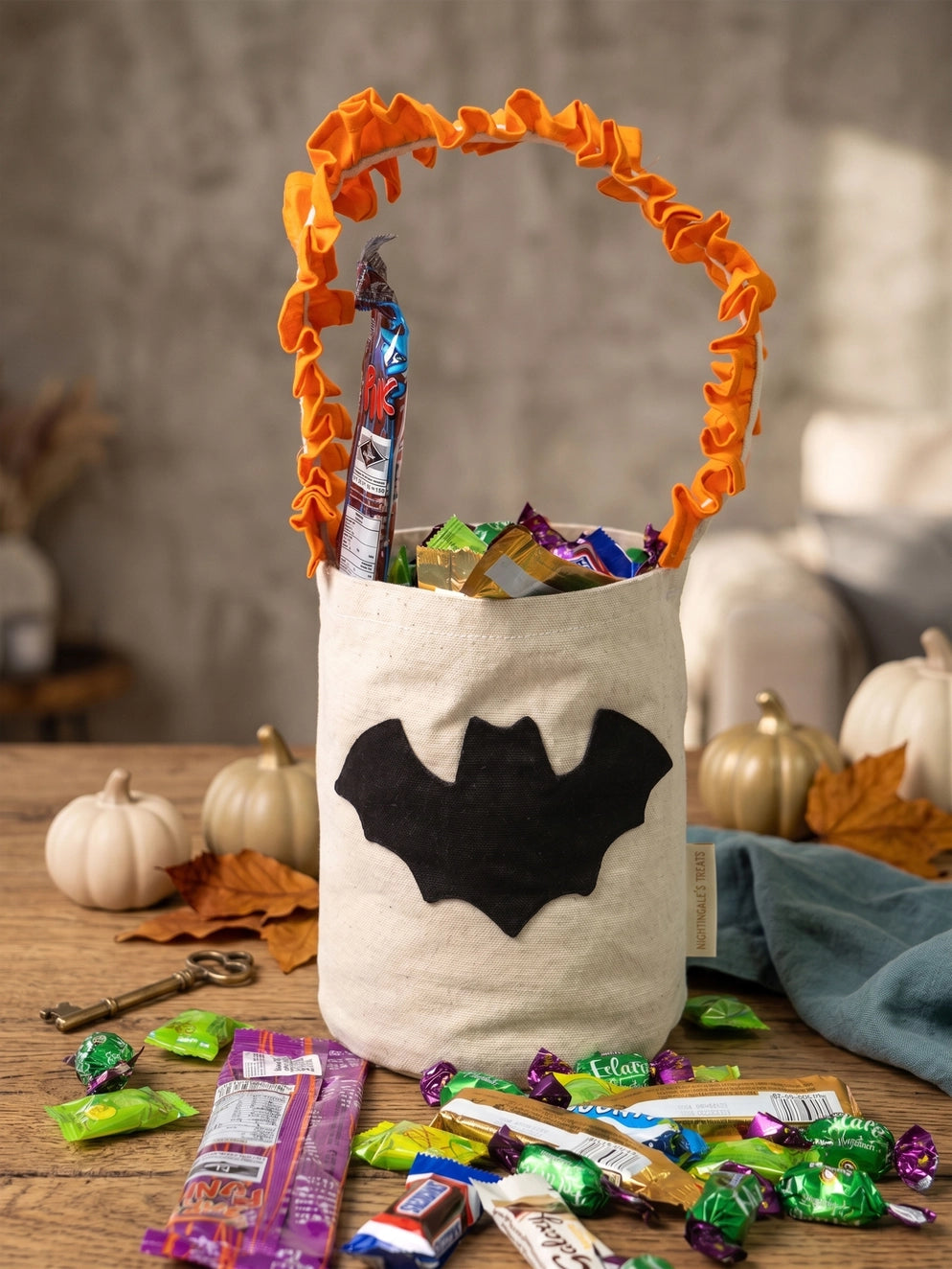 Halloween Bat Trick or Treat Bag