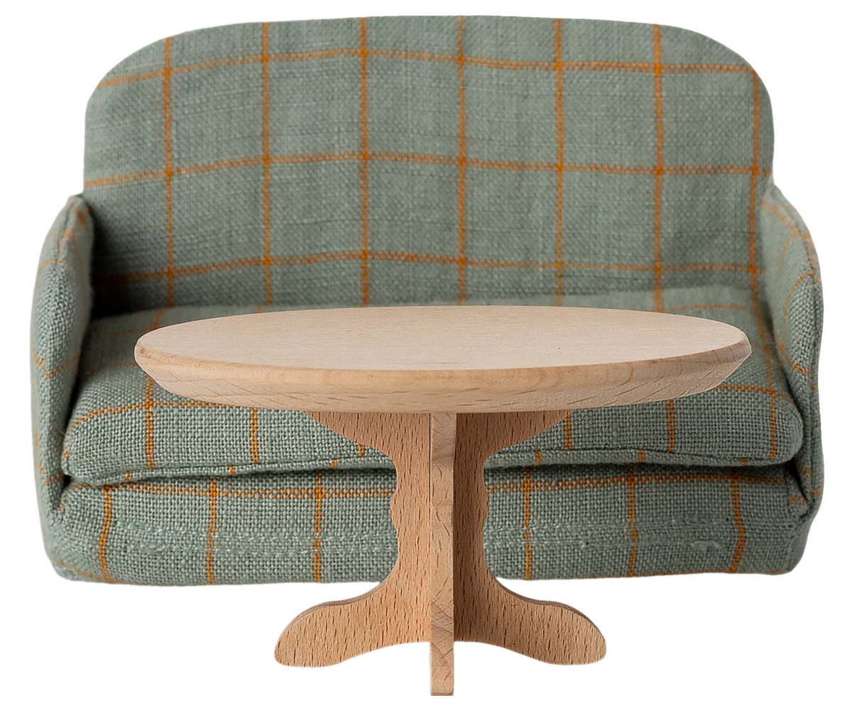 PREORDER - Oval coffee table, Mouse - Nature (Available Early October)