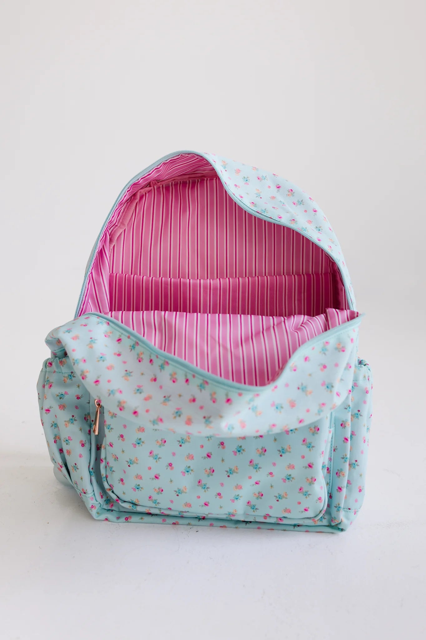 Poppy Blue Backpack | Kids Floral Backpack