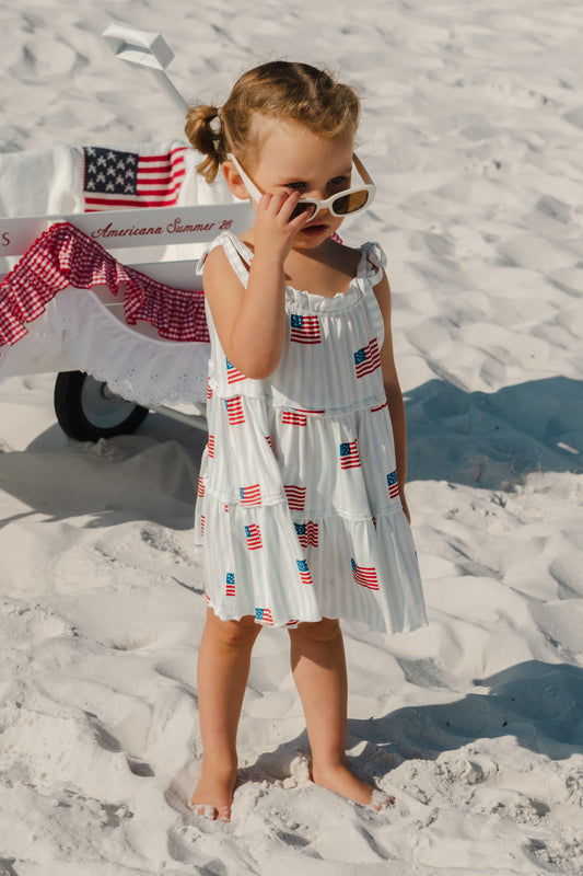 All American Tier Twirl Dress
