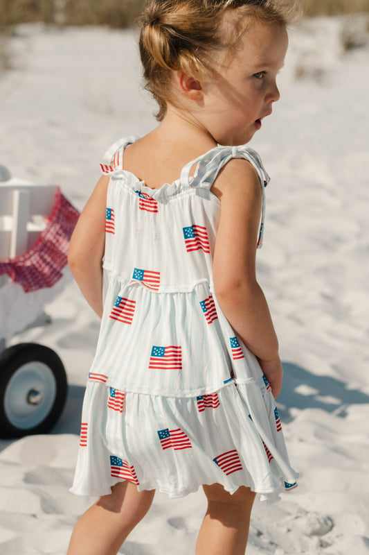 All American Tier Twirl Dress