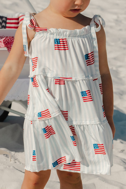 All American Tier Twirl Dress