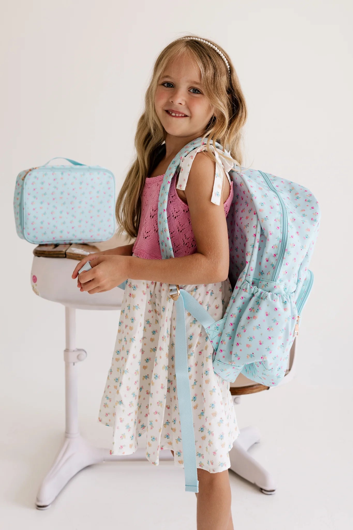 Poppy Blue Backpack (Preorder - Ships Early August)
