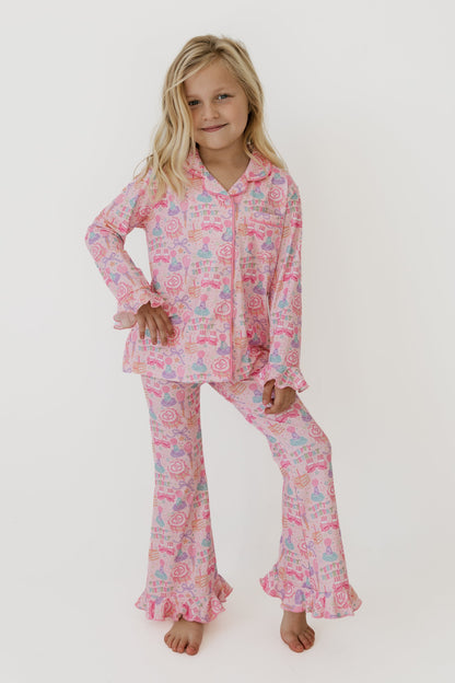 Birthday Girl Long Sleeve Ruffle Flare Set