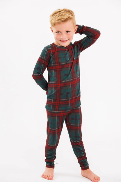 Holiday Heritage Plaid Two Piece Set