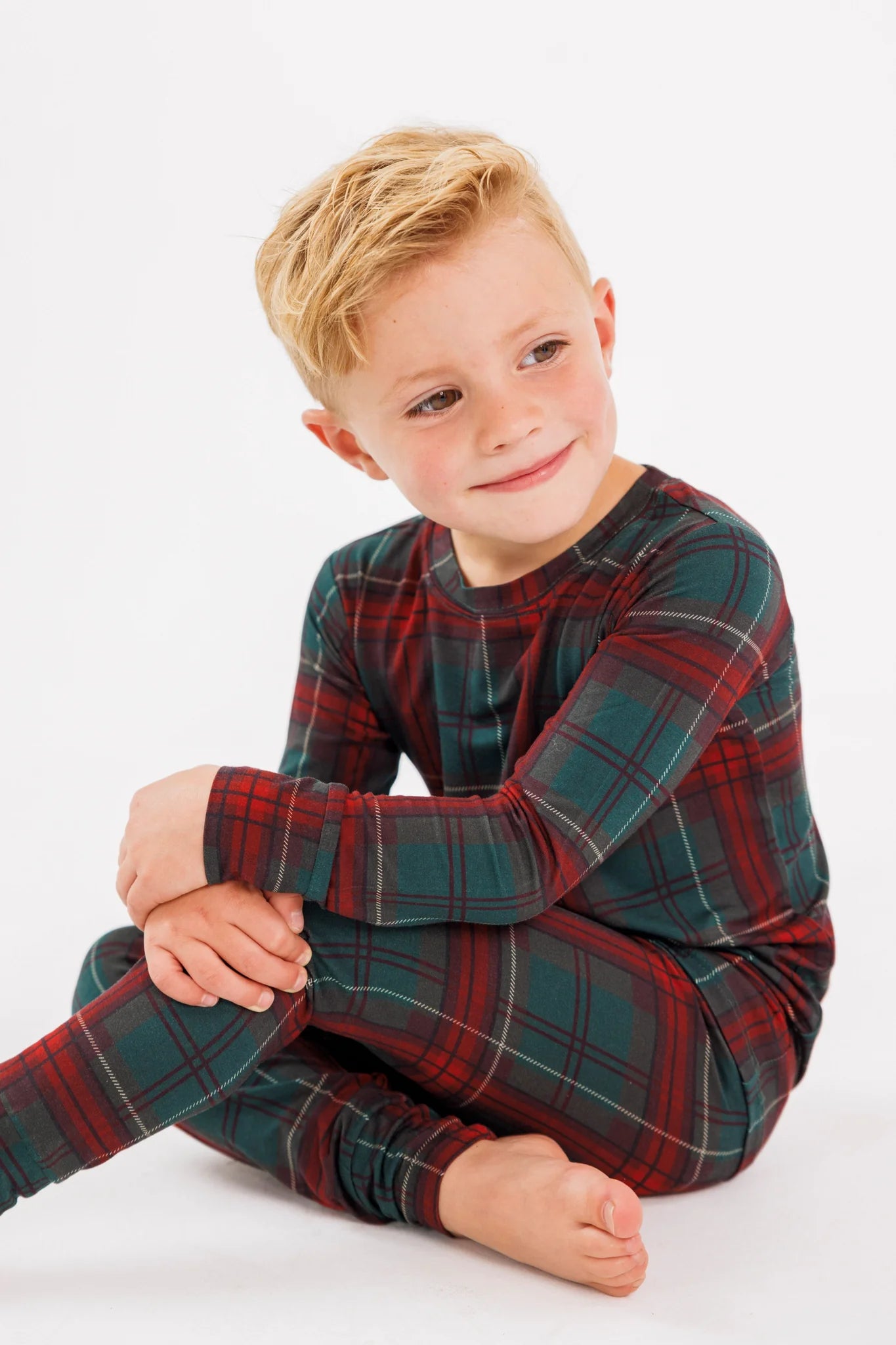 Holiday Heritage Plaid Two Piece Set