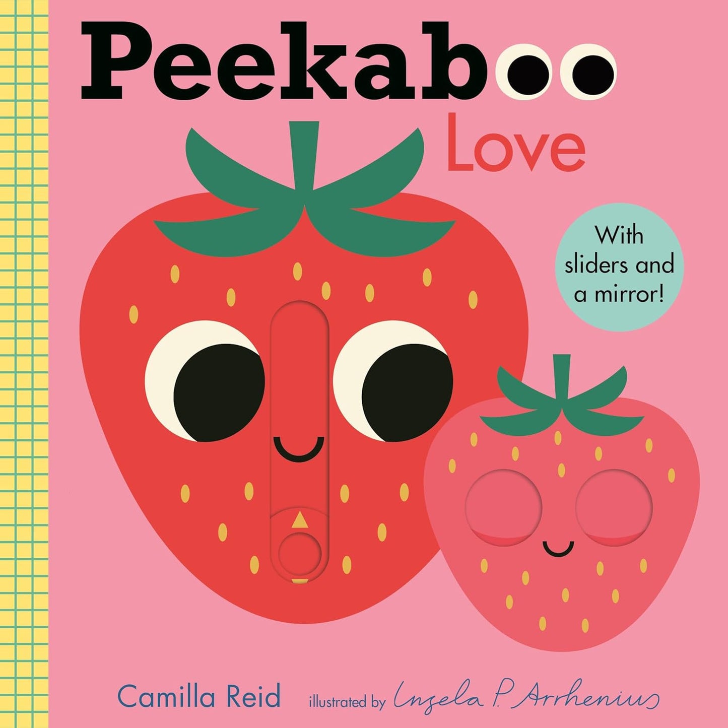 Peekaboo: Love - An Interactive Board Book for Babies & Toddlers with Mirror & Sliders to Push, Pull, or Turn
