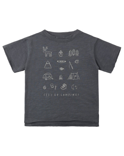 Let's Go Camping Raw Edge Tee - view 2