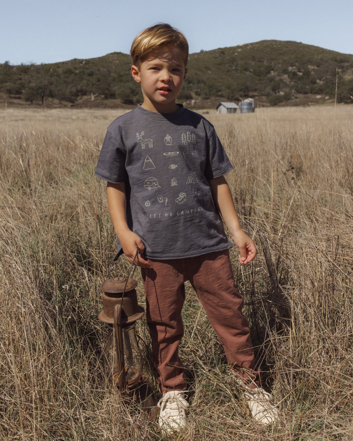 Let's Go Camping Raw Edge Tee - view 3