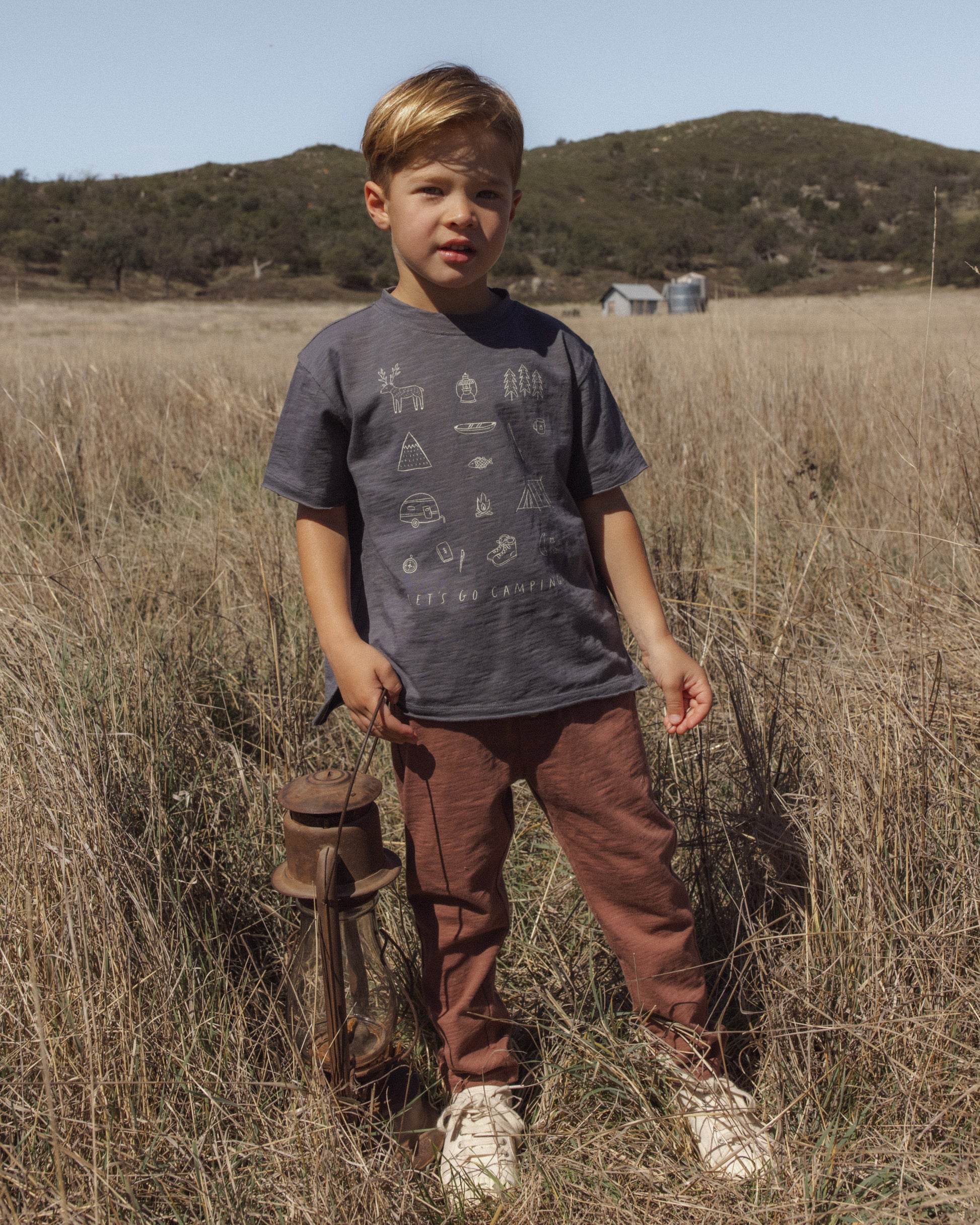 Let's Go Camping Raw Edge Tee - view 3
