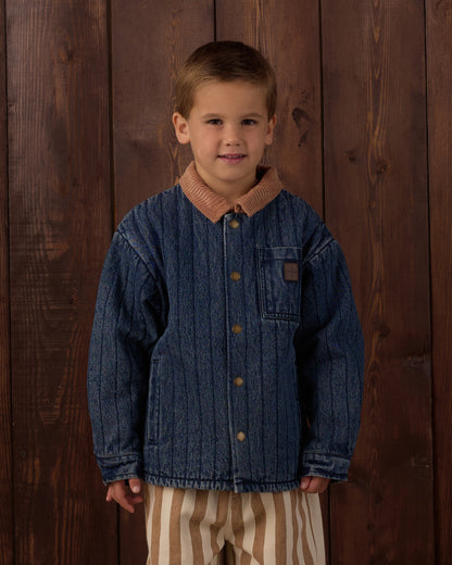 Nashville Quilted Jacket Indigo