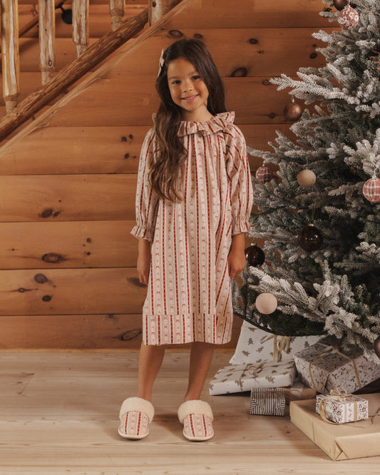 Girl's Nightgown Candy Cane Lane