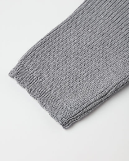 Scallop Tee Dusty Blue