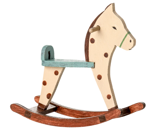PREORDER - Rocking horse, Mouse - Spotted (Available Early September)