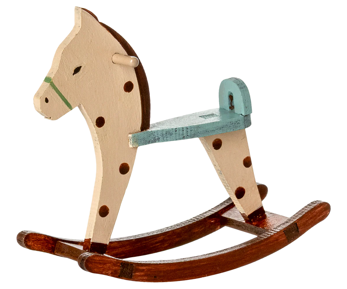 PREORDER - Rocking horse, Mouse - Spotted (Available Early September)