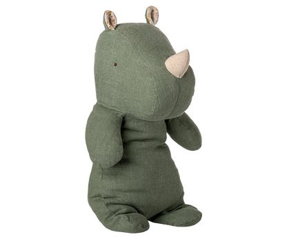 Safari friends, Rhino, Medium - Sage