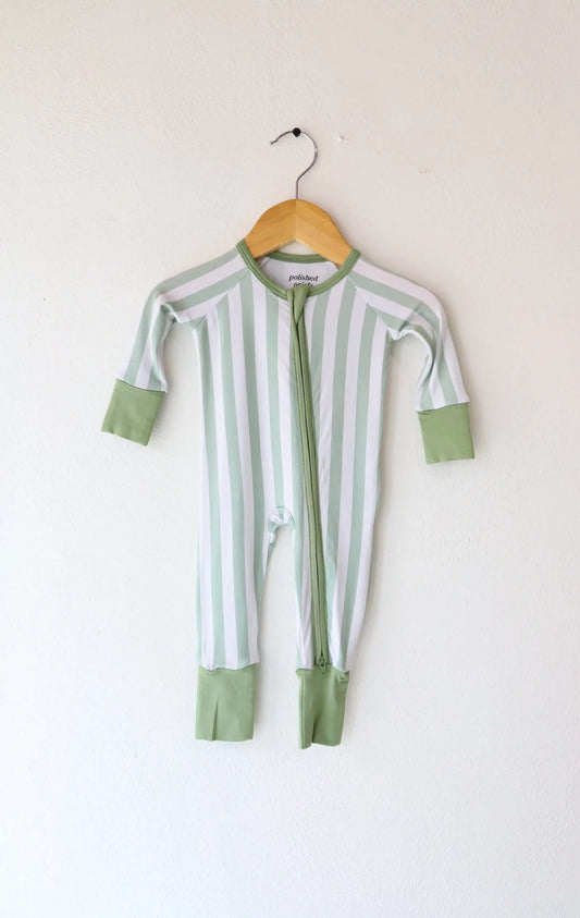 Sage Striped Sleeper