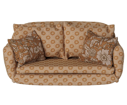Sofa bed, Mouse, Large - Ocher (Preorder - Available Early October)