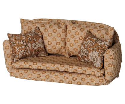 Sofa bed, Mouse, Large - Ocher (Preorder - Available Early October)