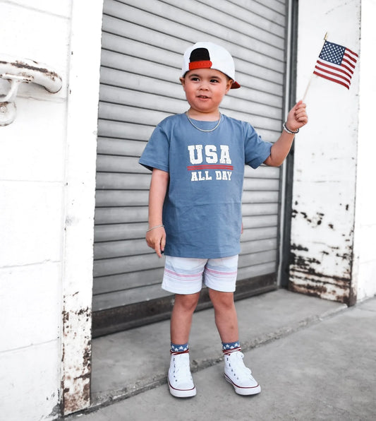 USA All Day Tee