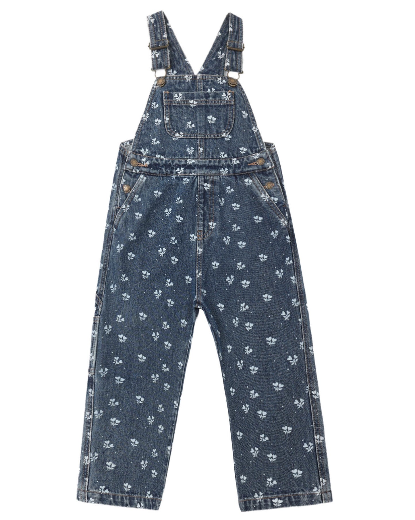 Utility Overall Heart Ditsy