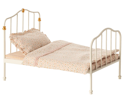 Vintage bed, Mouse - Off white