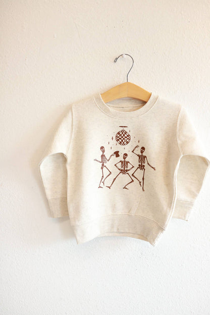 Disco Skeleton Fall Pullover, Toddler Clothes, Kids Clothes