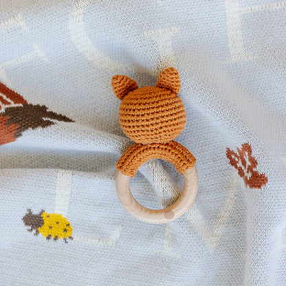 ABC Woodland Baby Blanket