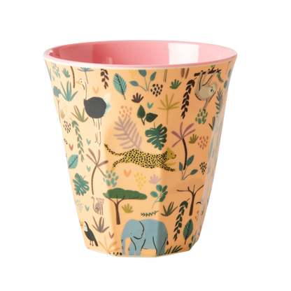 Melamine Kids Cups in Asst. Funky Prints - Medium - 6 pcs. in Gift Box - view 2