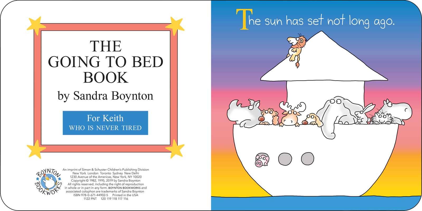 Going to Bed Book by Sandra Boynton - view 2
