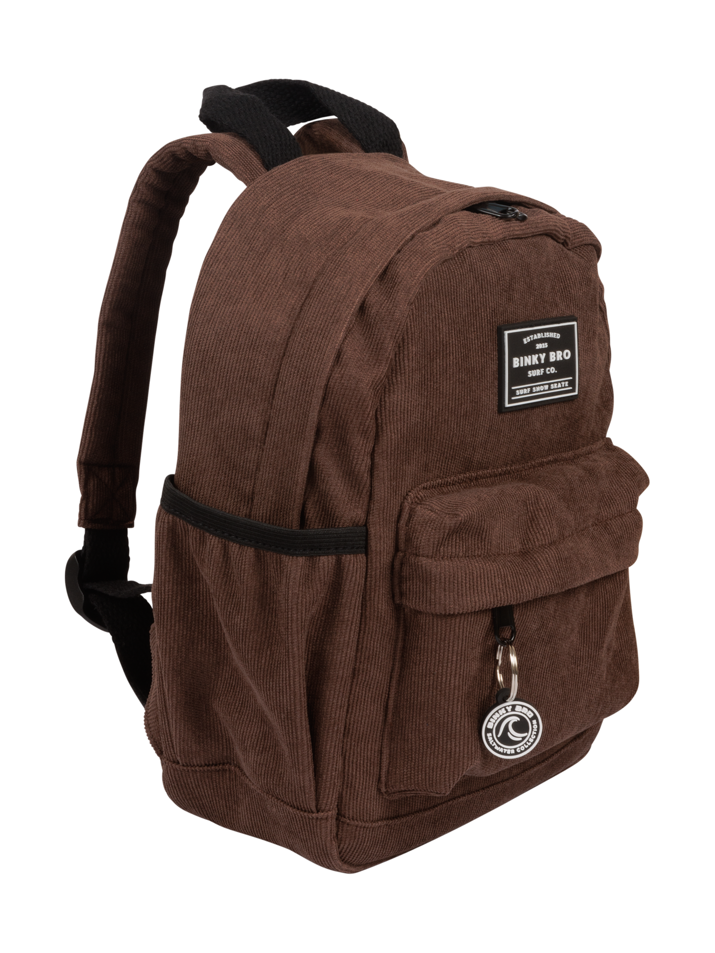 Mocha Cord Toddler Backpack