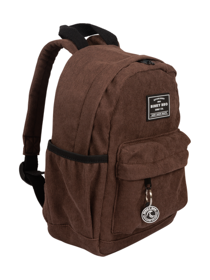 Mocha Cord Toddler Backpack