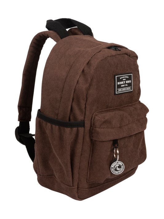 Mocha Cord Toddler Backpack