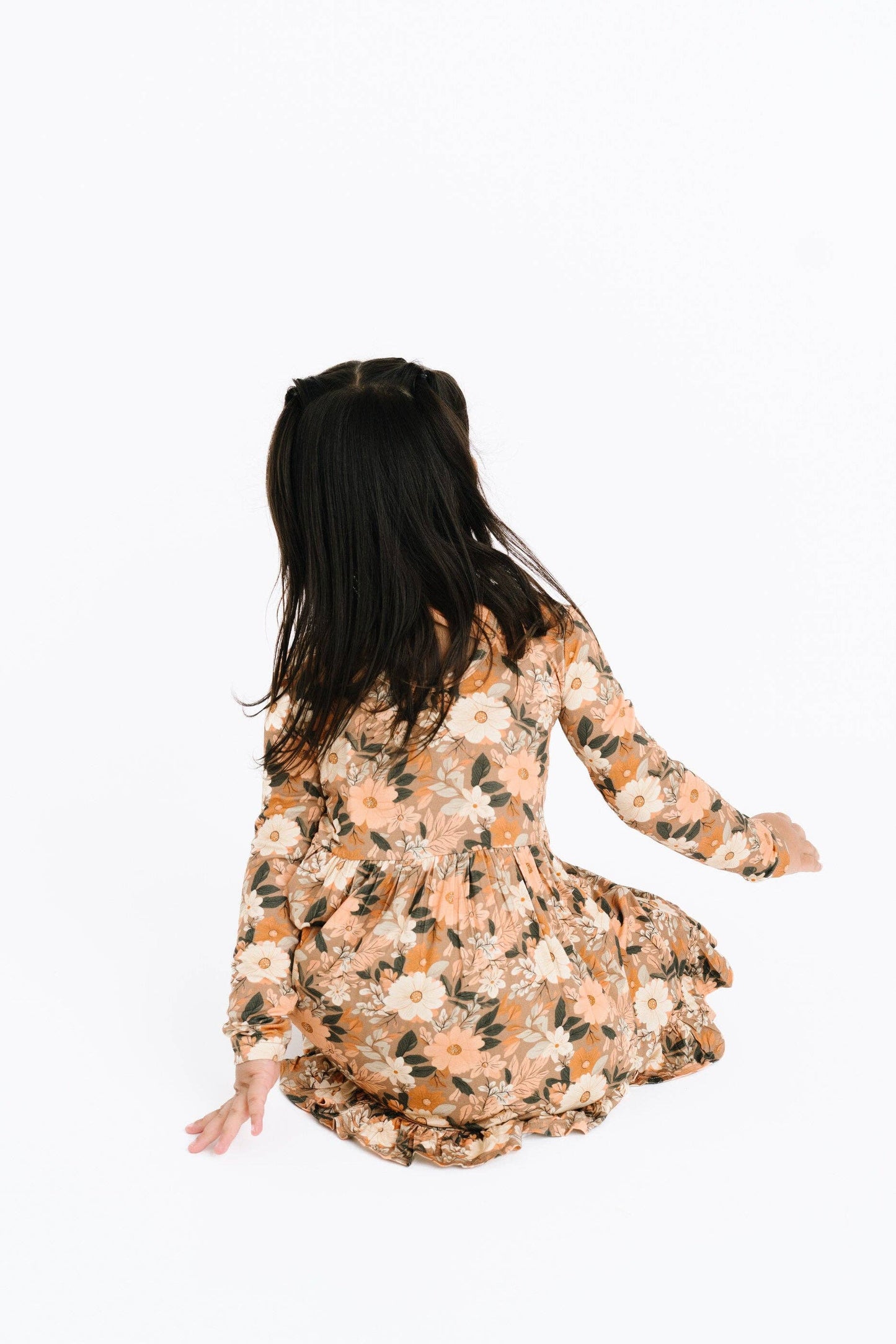 Autumn Bloom Bamboo Twirl Dress