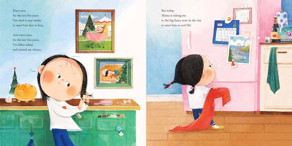 A City Full of Santas by Joanna Ho